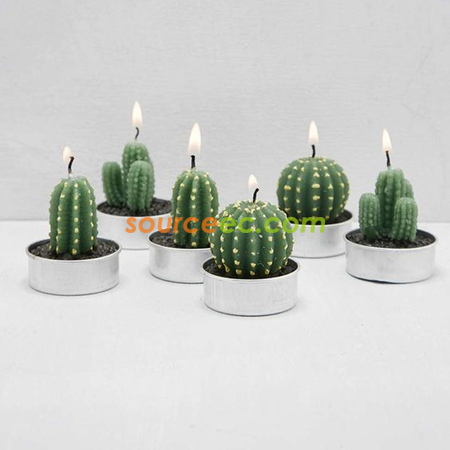 Customization Cactus Candles Gift Promotional Products