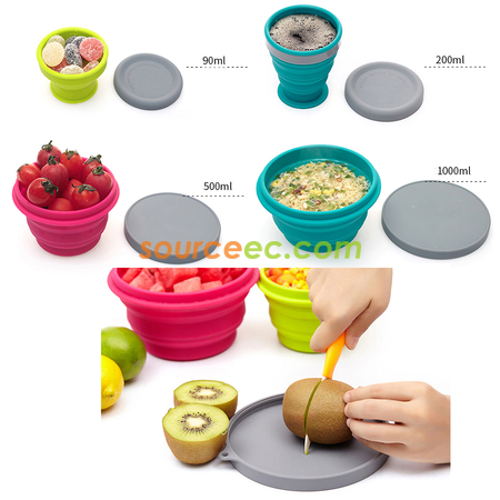 Customization Silicone Folding Bowl Promotional Products