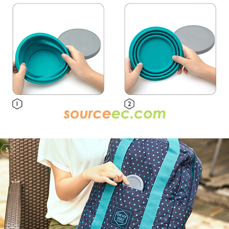 Customization Silicone Folding Bowl Promotional Products