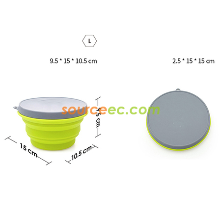 Customization Silicone Folding Bowl Promotional Products