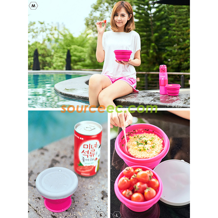 Customization Silicone Folding Bowl Promotional Products