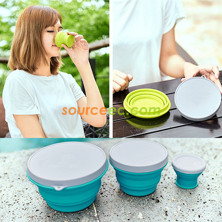 Customization Silicone Folding Bowl Promotional Products