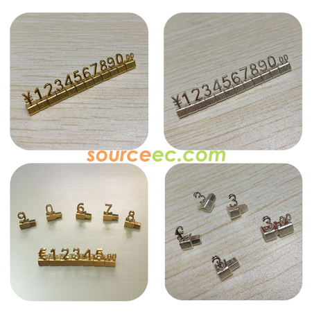 Customization Metal Price Tag Promotional Products