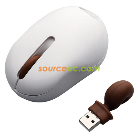Customization Funny Tail Wireless Mouse Mice Promotional Products