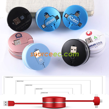 Customization Retractable Data Line Promotional Products