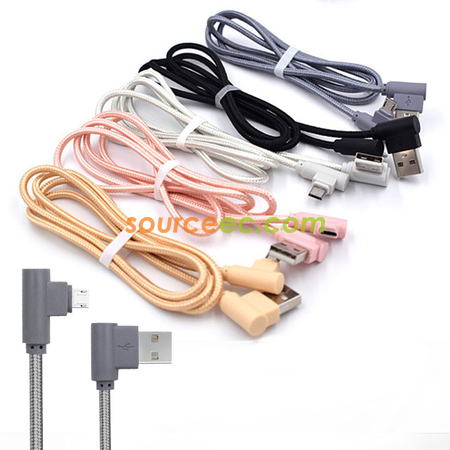Customization 90 Degree  USB Cable Promotional Products