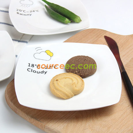 Customization Dessert Plate Promotional Products