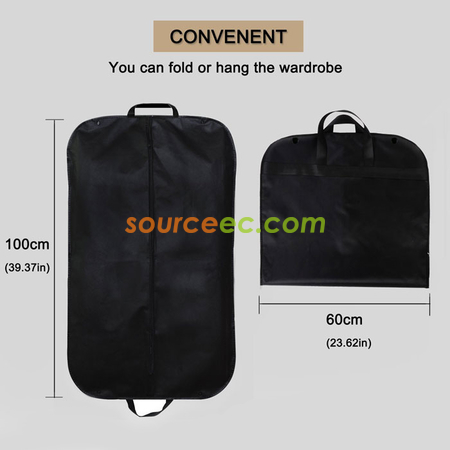 Customization Fold-able Garment Bag with Handles Promotional Products
