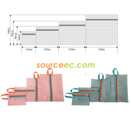 Customization Mesh Travel Organizer Promotional Products