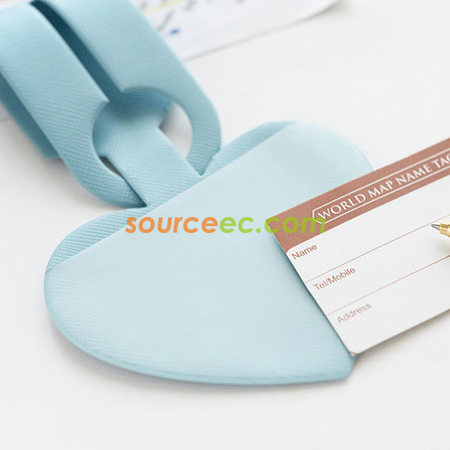 Customization Heart-shape Luggage Tag Promotional Products