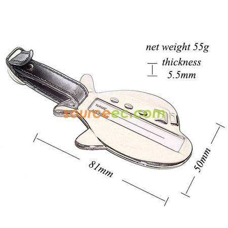 Customization Meta Luggage Tag Promotional Products