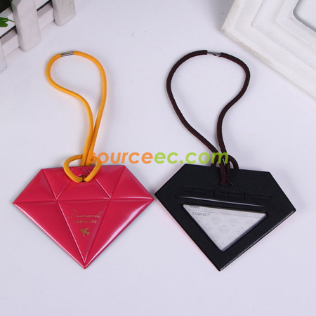 Customization Diamond-shape Luggage Tag Promotional Products
