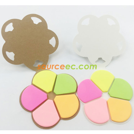 Customization Flower Sticky Notepad Promotional Products