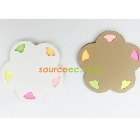 Customization Flower Sticky Notepad Promotional Products