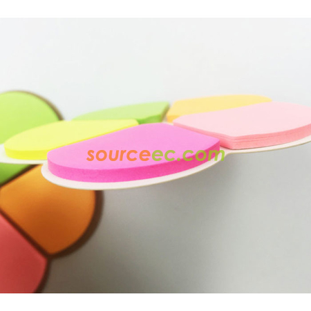 Customization Flower Sticky Notepad Promotional Products