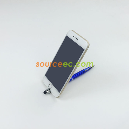 Customization Stylus Ball Pen With Mobile Stand Promotional Products