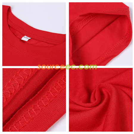 Customization Short Sleeve Crew Neck T-Shirt Promotional Products