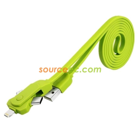 Customization 3 In 1 USB Charging Cable Promotional Products