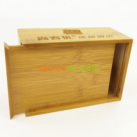 Customization Rectangle Bamboo Tissue Box Promotional Products