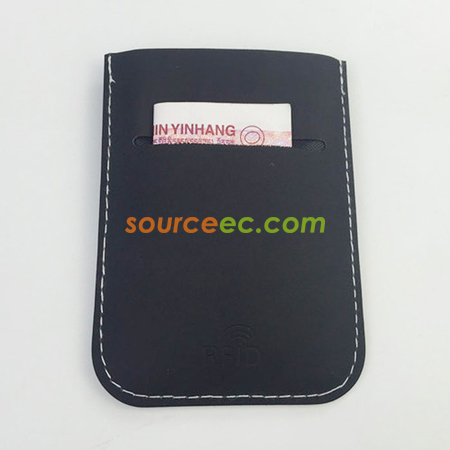 Customization PU Card Holder With RFID Protection Promotional Products