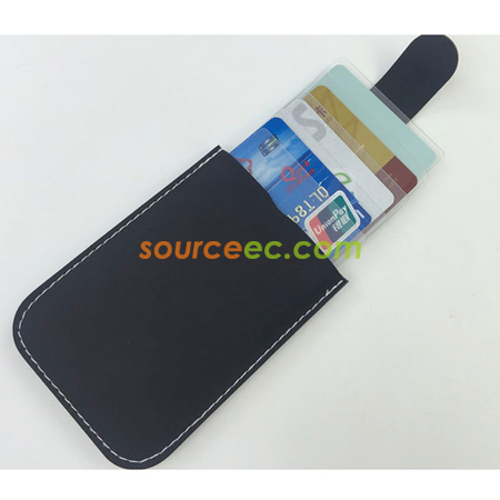 Customization PU Card Holder With RFID Protection Promotional Products