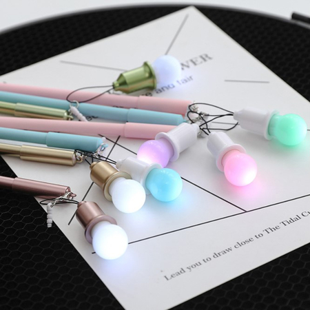 Customization Bulb Pen Promotional Products