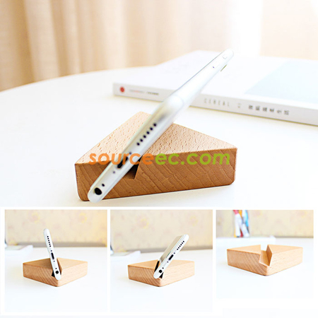Customization Custom Wooden Phone Holder Promotional Products