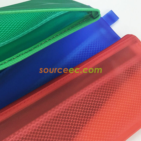 Customization  Zippered Mesh Pouch Promotional Products