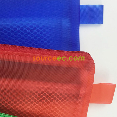 Customization  Zippered Mesh Pouch Promotional Products