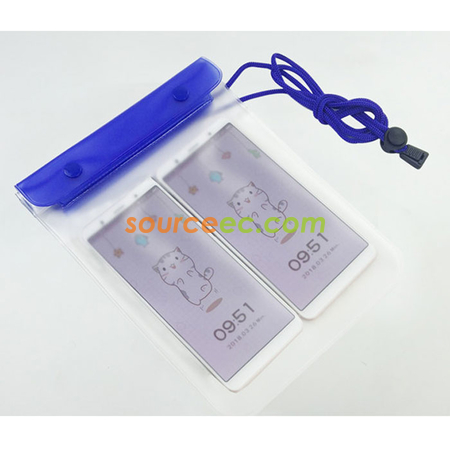 Customization Waterproof Pouch With Lanyard Promotional Products