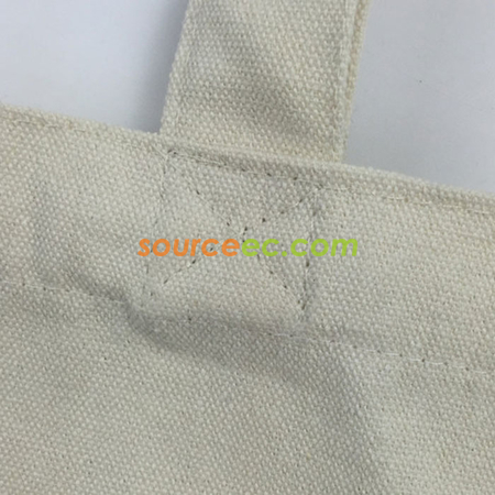 Customization Cotton Tote Bag With Zippered Pouch Promotional Products