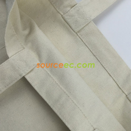Customization Cotton Tote Bag With Zippered Pouch Promotional Products