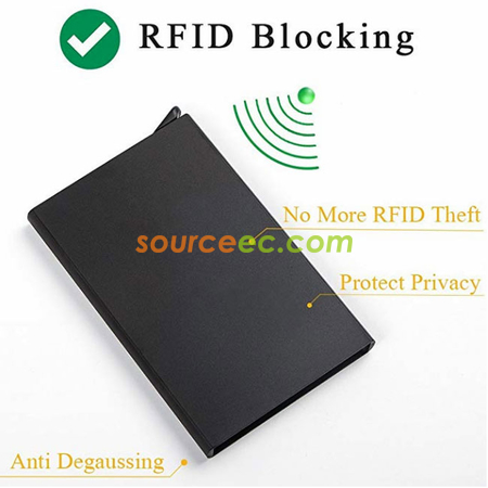 Customization Metal RFID Card Holder Promotional Products
