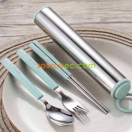 Customization Cutlery Set with Pouch Promotional Products