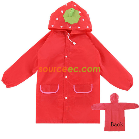 Customization Children Raincoat Promotional Products