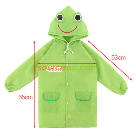 Customization Children Raincoat Promotional Products