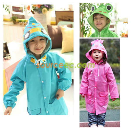 Customization Children Raincoat Promotional Products