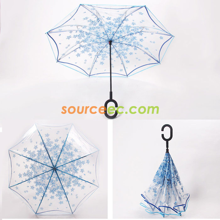Customization Transparent Inverted Umbrella Promotional Products