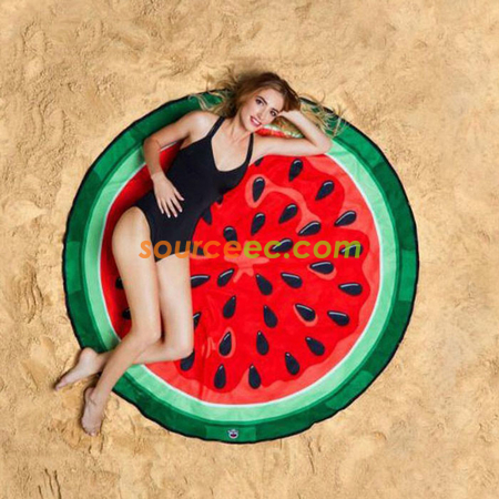 Customization Cartoon Shape Beach Towel Promotional Products