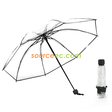 Customization Transparent Folding Umbrella Promotional Products