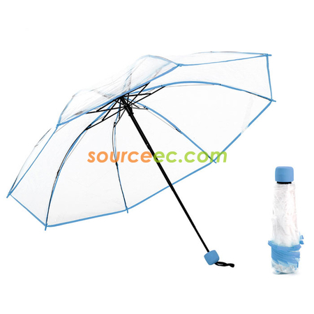 Customization Transparent Folding Umbrella Promotional Products