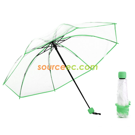 Customization Transparent Folding Umbrella Promotional Products
