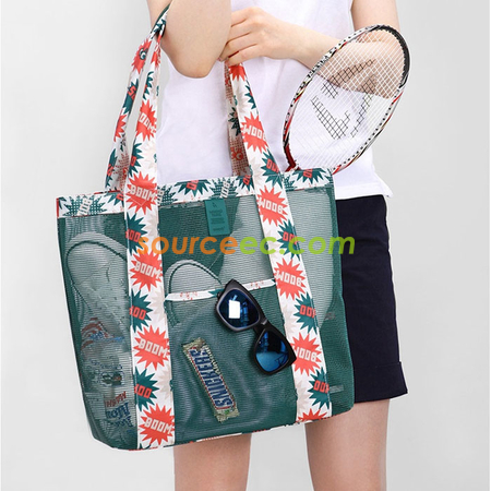 Customization Coating Mesh Shopper Bag Promotional Products