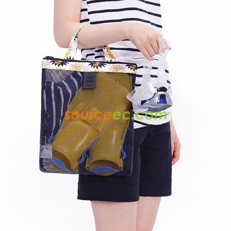 Customization Coating Mesh Handy Pouch Promotional Products