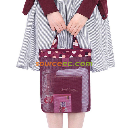 Customization Coating Mesh Handy Pouch Promotional Products