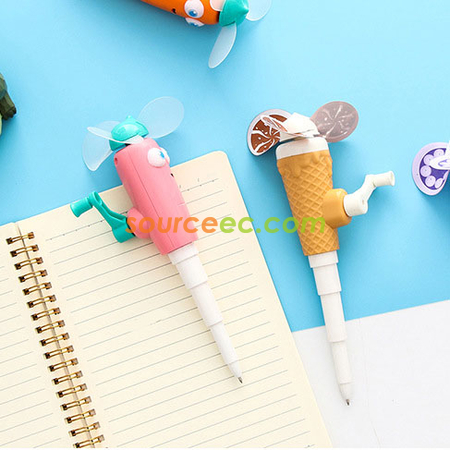 Customization Fan Pen Promotional Products