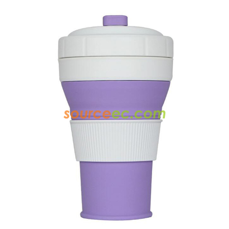 Customization 450ML Silicone Collapsible Coffee Cup Promotional Products