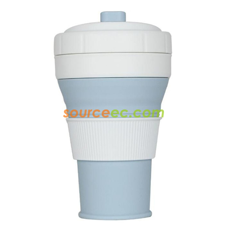 Customization 450ML Silicone Collapsible Coffee Cup Promotional Products