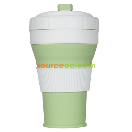 Customization 450ML Silicone Collapsible Coffee Cup Promotional Products