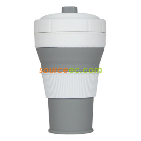 Customization 450ML Silicone Collapsible Coffee Cup Promotional Products